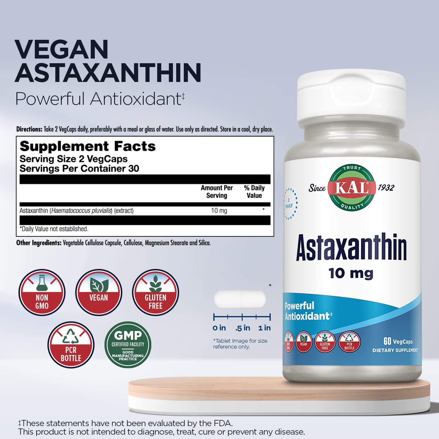 Plant-based Astaxanthin source illustration