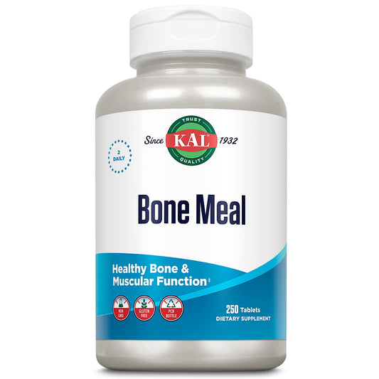 KAL Bone Meal Tablets bottle – front view
