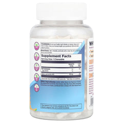 Vitamin C chewables for kids with bioflavonoids from rose hips, rutin and acerola