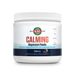 KAL Calming Magnesium Powder Cherry Flavor bottle front view