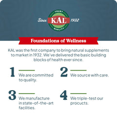 Product bottle close-up for KAL Calming Magnesium Powder