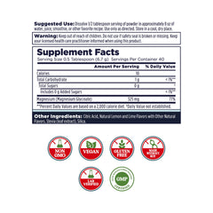 Ingredient panel highlighting magnesium glycinate