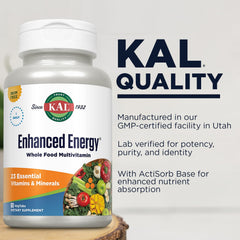 Blend of vitamins, minerals, enzymes, and energizing greens