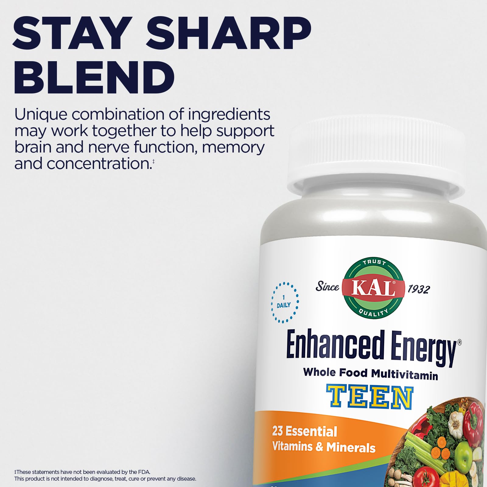 Stay Sharp Blend ingredients including grape seed extract and GABA