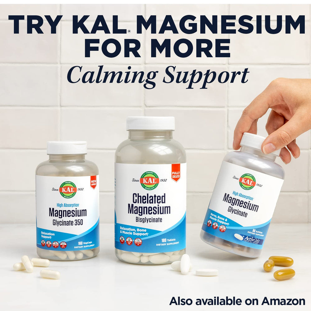 Lifestyle shot featuring joint health with KAL Glucosamine Chondroitin MSM D-3
