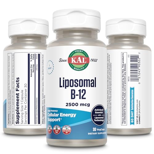 Front view of the B12 packaging