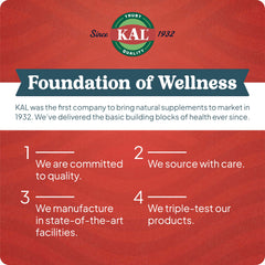 GMP-certified manufacturing facility for KAL supplements