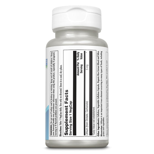 Packaging display for KAL Lithium Orotate 5mg