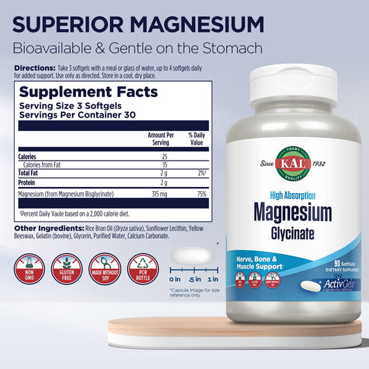Close up of ActivGels 315mg label