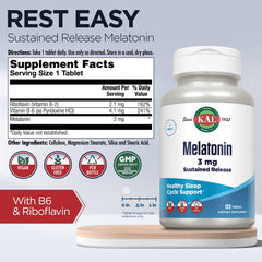 Extended-release melatonin tablets visual