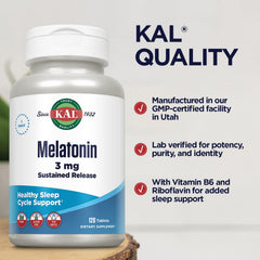 Vitamin B6 and Melatonin combination image