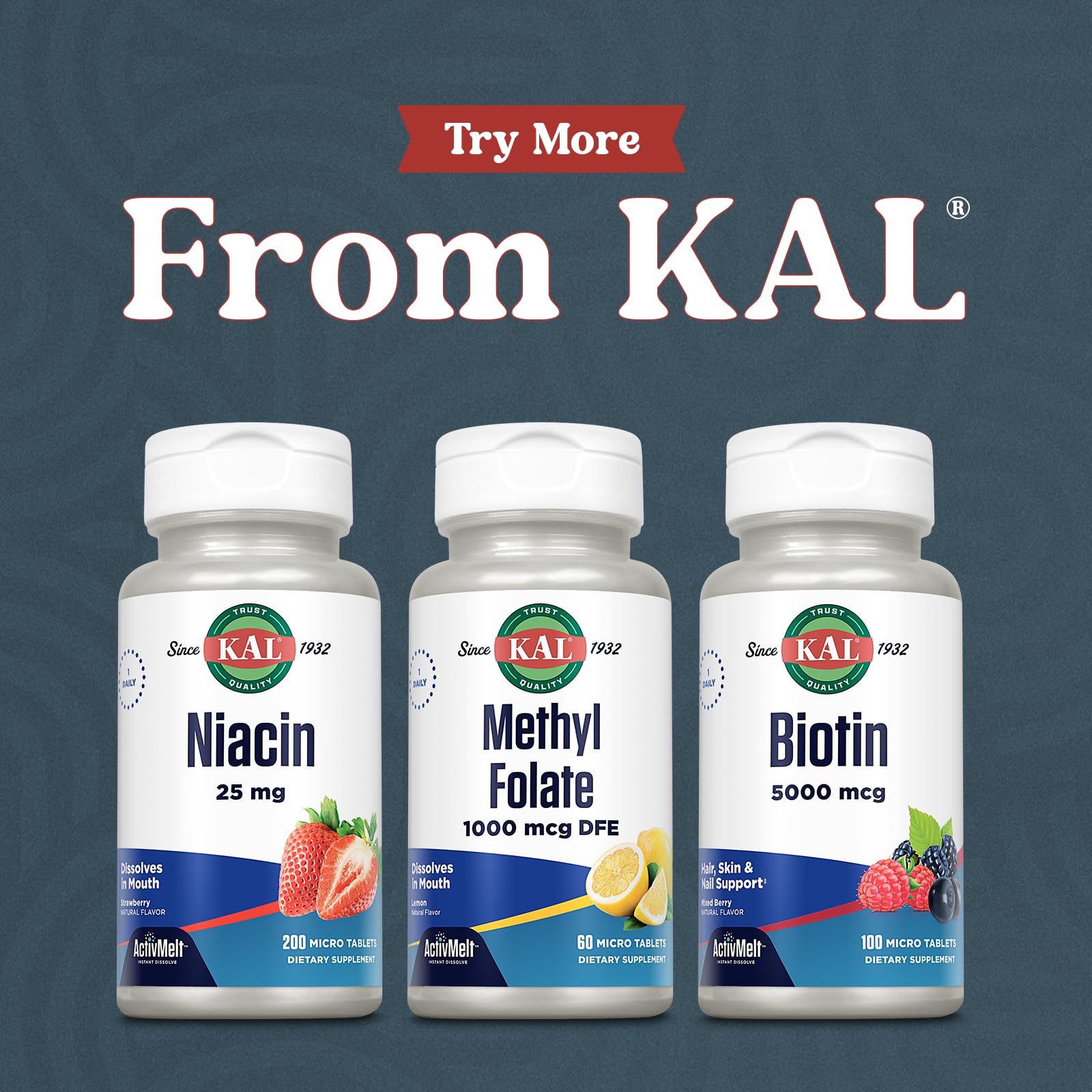 Natural Lemon ActivMelt flavor packaging