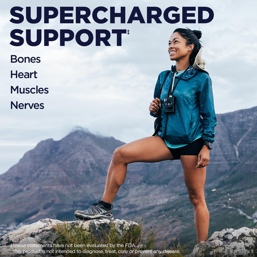 KAL Potassium Chloride 100-count bottle front view