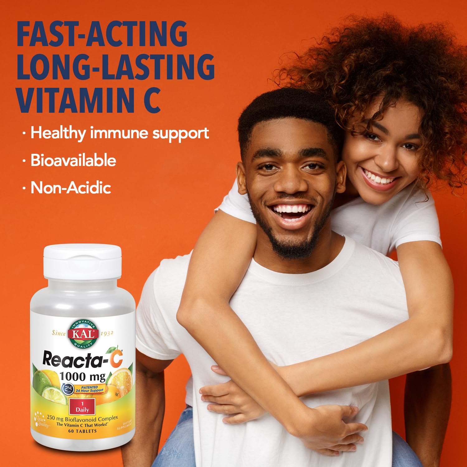 Citrus bioflavonoids and vitamin C blend visual