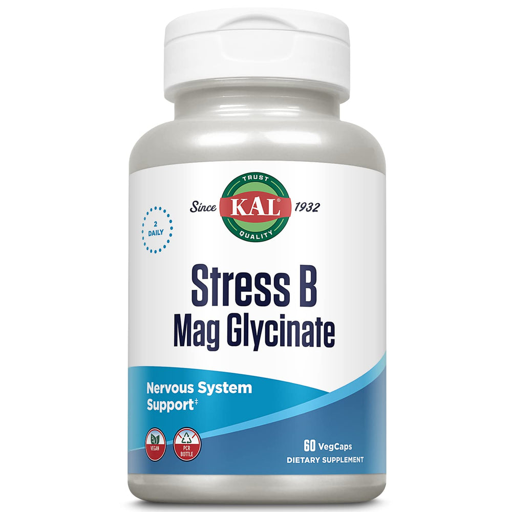 KAL Stress B Mag Glycinate capsules