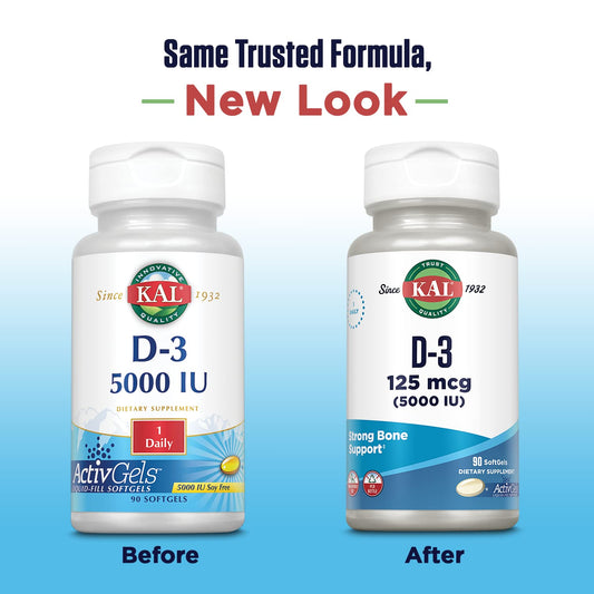 Close-up of liquid-filled ActivGels softgels