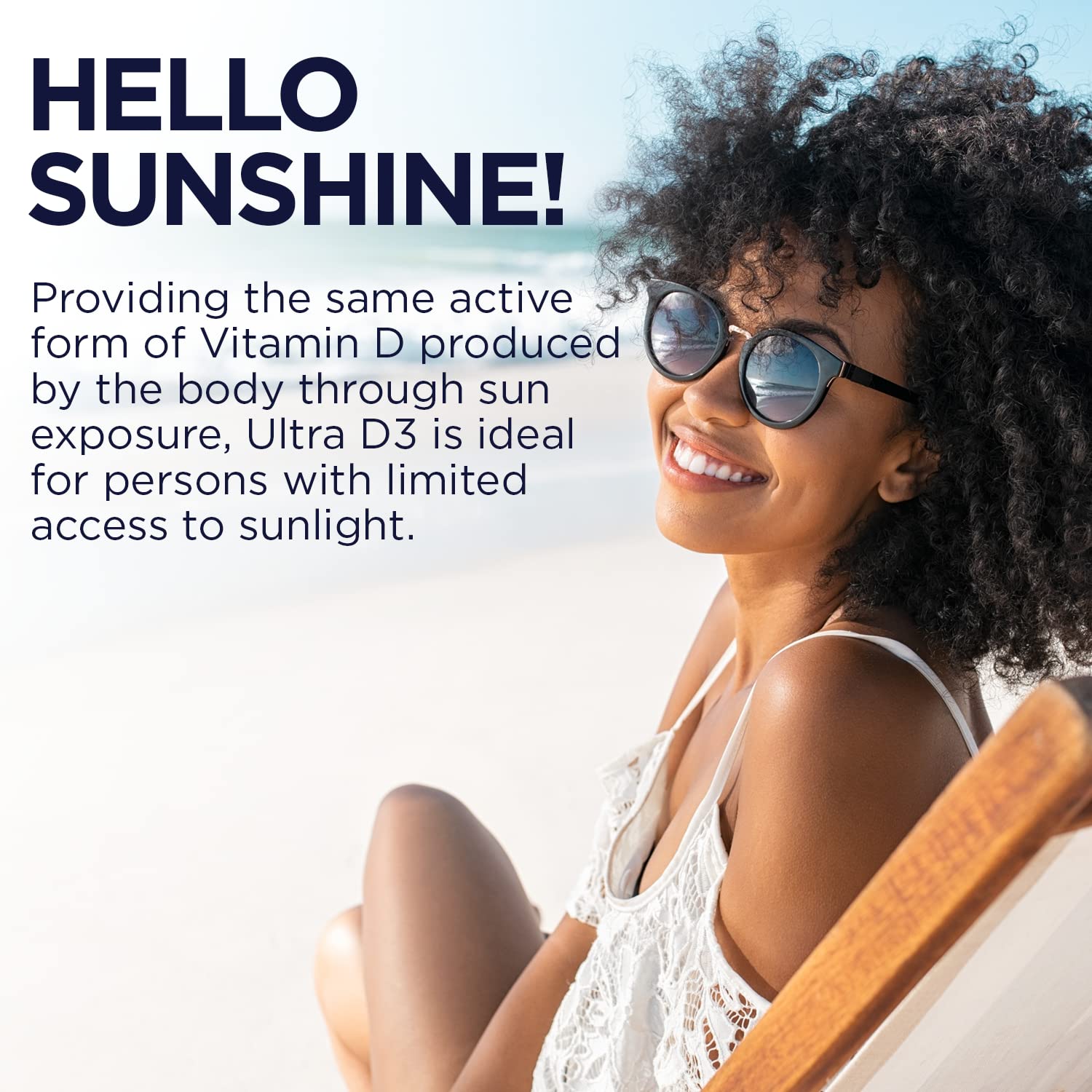 Immune support and bone health messaging on label
