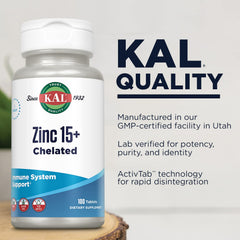 Supplement facts panel showing trace minerals
