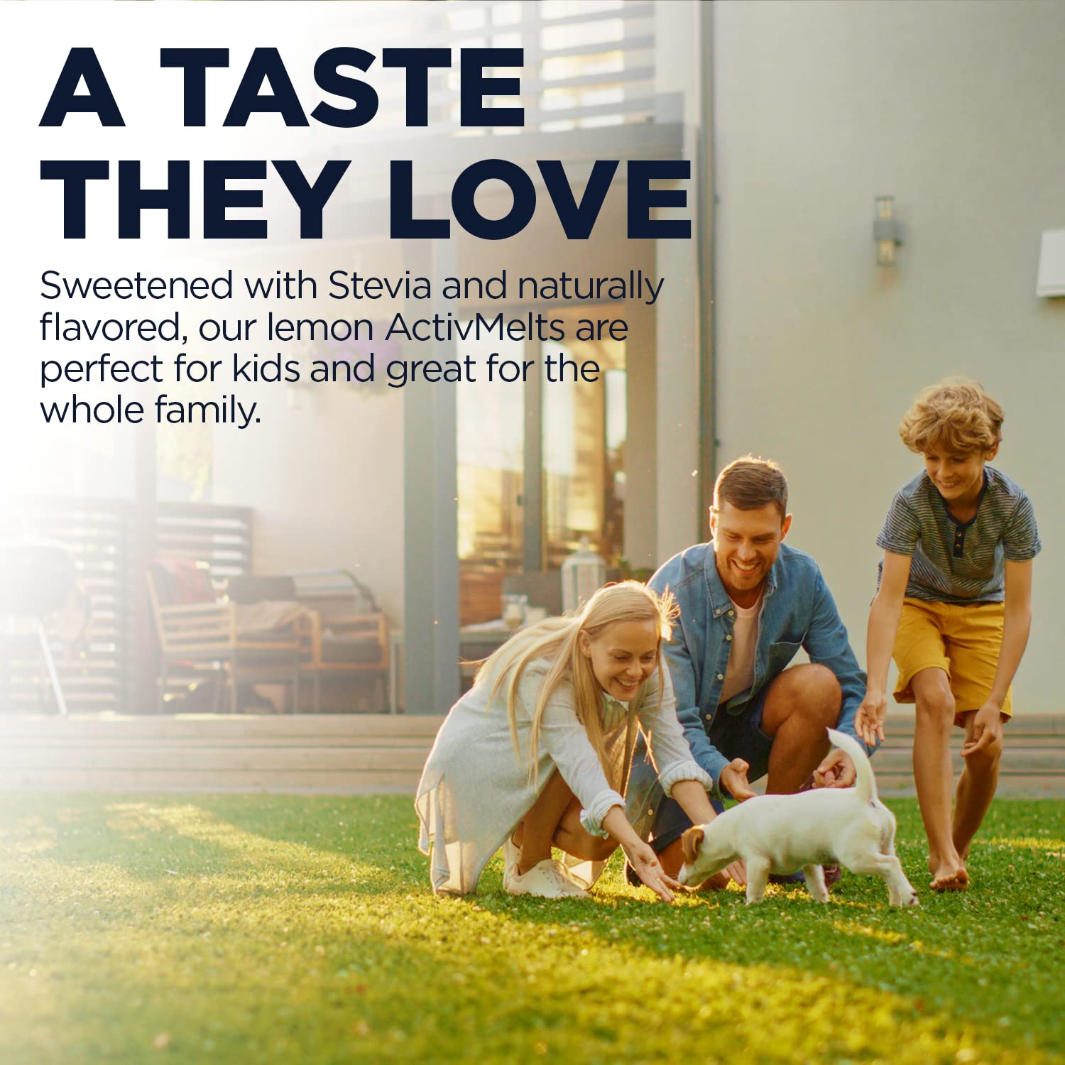 Vegetarian zinc supplement bottle with lemon flavor