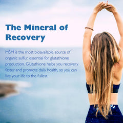 Skin, hair, and nails wellness visuals associated with MSM supplement