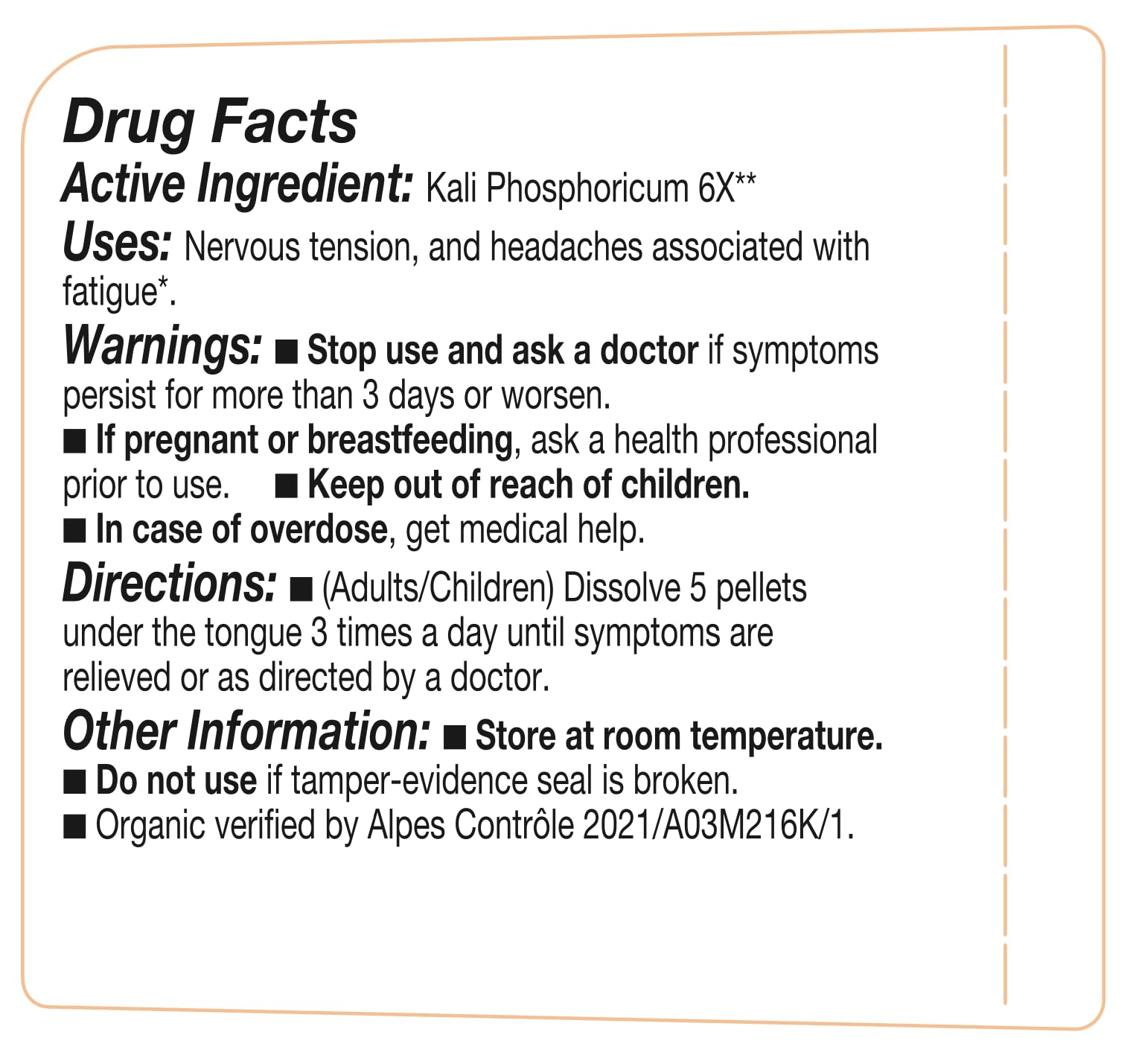 OLLOIS Kali Phosphoricum 6X packaging close-up