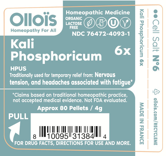 Kali Phosphoricum OLLOIS product packaging and bottle