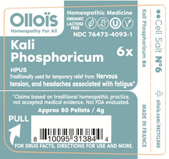Kali Phosphoricum OLLOIS product packaging and bottle