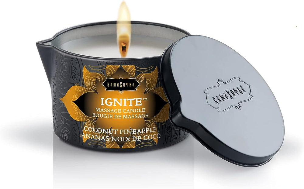 Kama Sutra Massage Candle Coconut Pineapple 6 oz product image