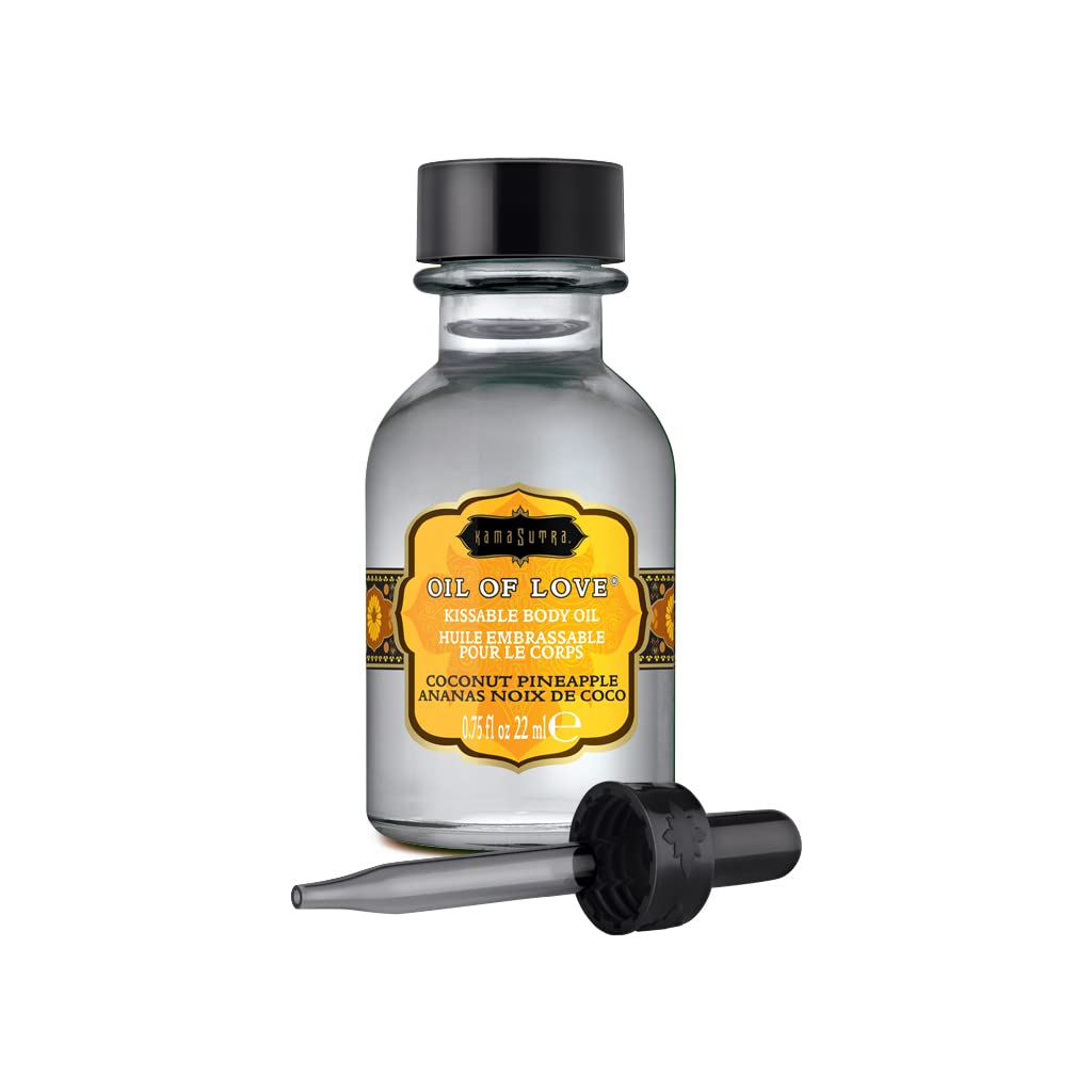 Kama Sutra Oil of Love Coconut Pineapple bottle 0.75 fl oz