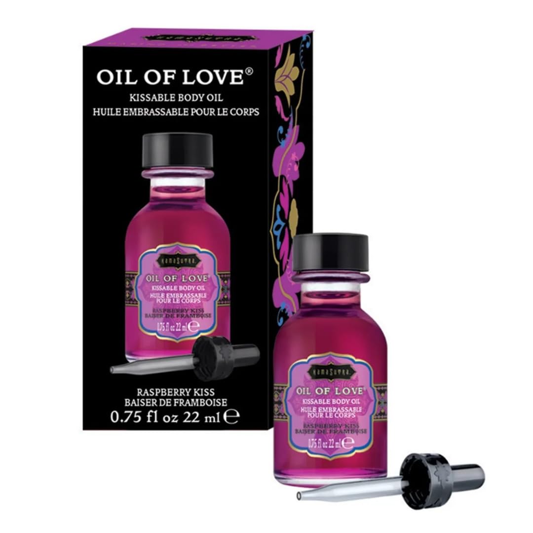 Kama Sutra Oil of Love Raspberry Kiss bottle (75ml)