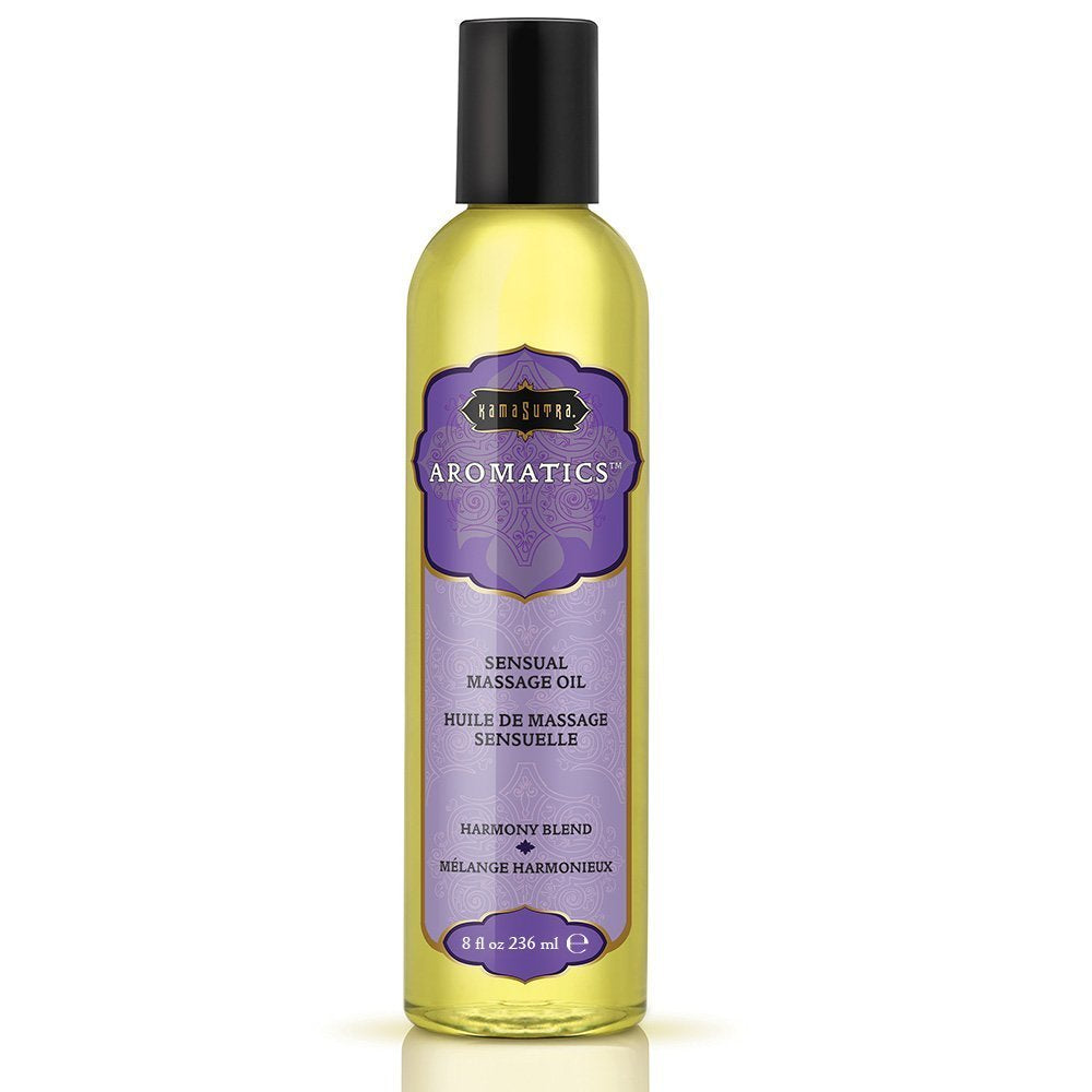 Kama Sutra Sensual Massage Oil Harmony Blend 8 oz bottle