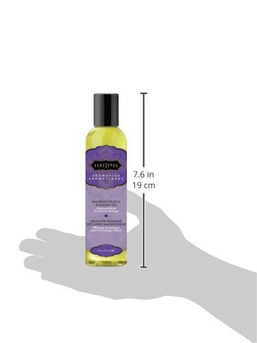 Harmony Blend Kama Sutra Aromatic Massage Oil bottle full view