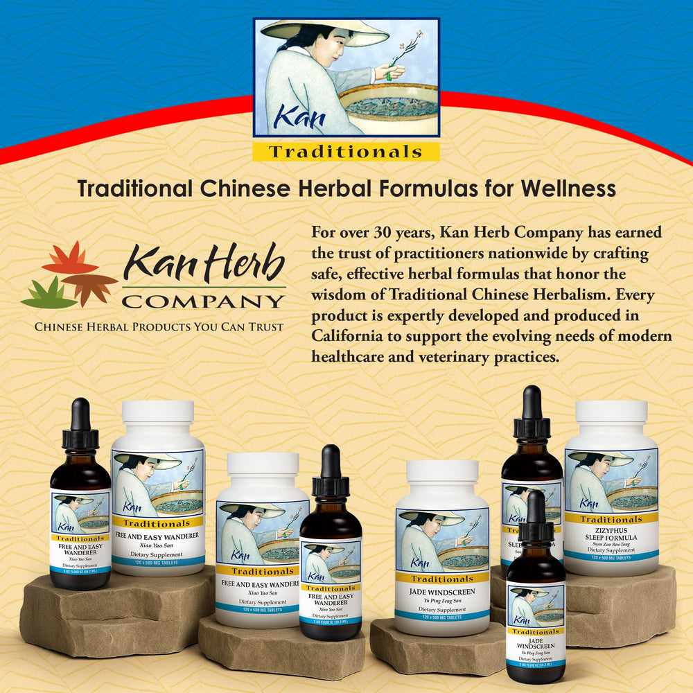 Wellness lifestyle image featuring Kan Herbs Free and Easy Wanderer