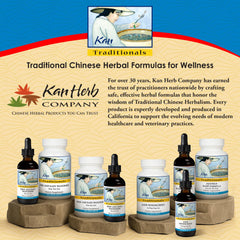 Packaging and dropper of Kan Herbs Free and Easy Wanderer 2 oz