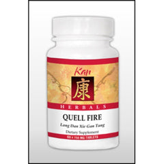 Quell Fire 60 tabs Kan Herbs – herbal dietary supplement bottle