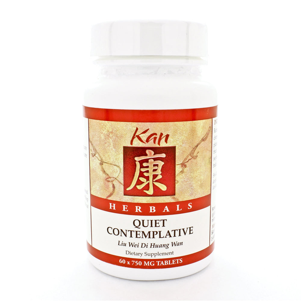 Bottle of Kan Herbs Quiet Contemplative 60 Tablets