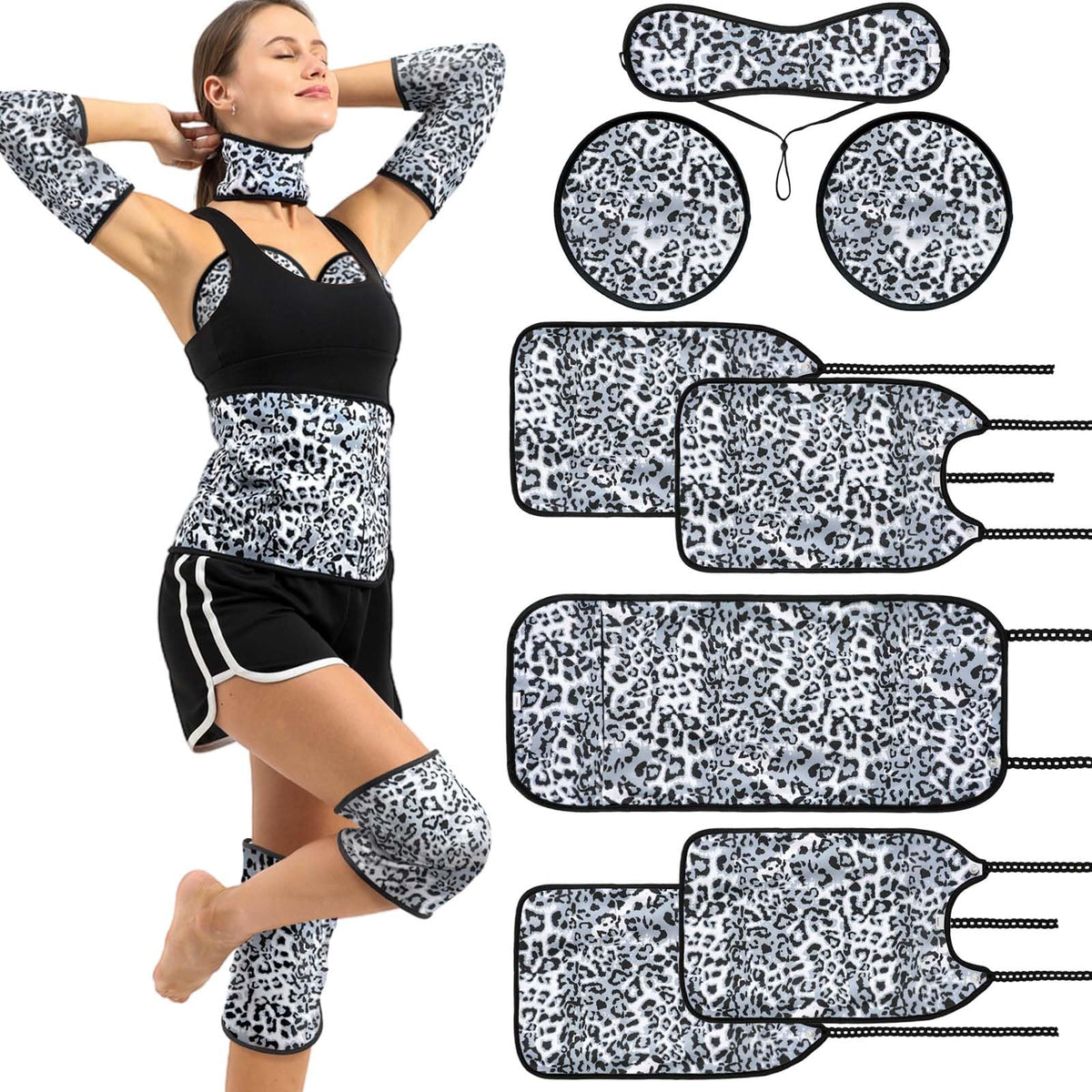 KANAV 8-piece castor oil pack wrap set hero image