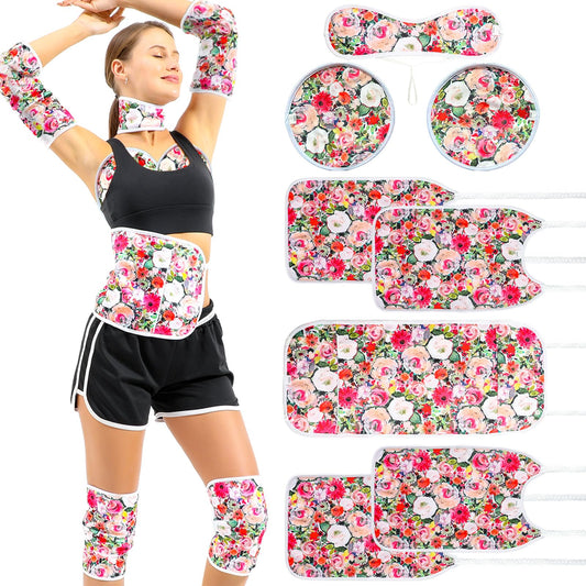 KANAV 8-piece castor oil pack wrap set main product image