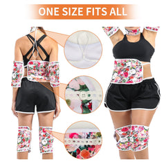 Two castor oil breast pads included in the set