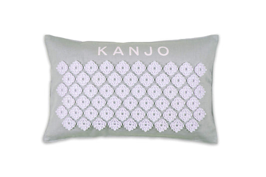 Front view of Kanjo Aroma Mint Acupressure Pillow
