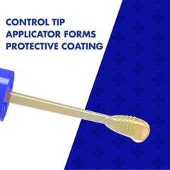 Protective film coating forming on a sore