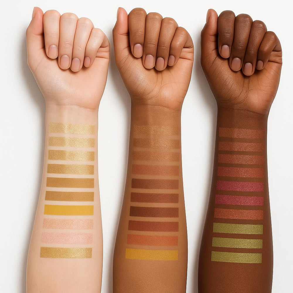K'APEINE blendable eyeshadows deliver velvety texture for seamless blending.