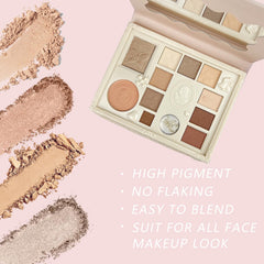 K'APEINE Nude Eyeshadow Palette pink packaging highlights premium design