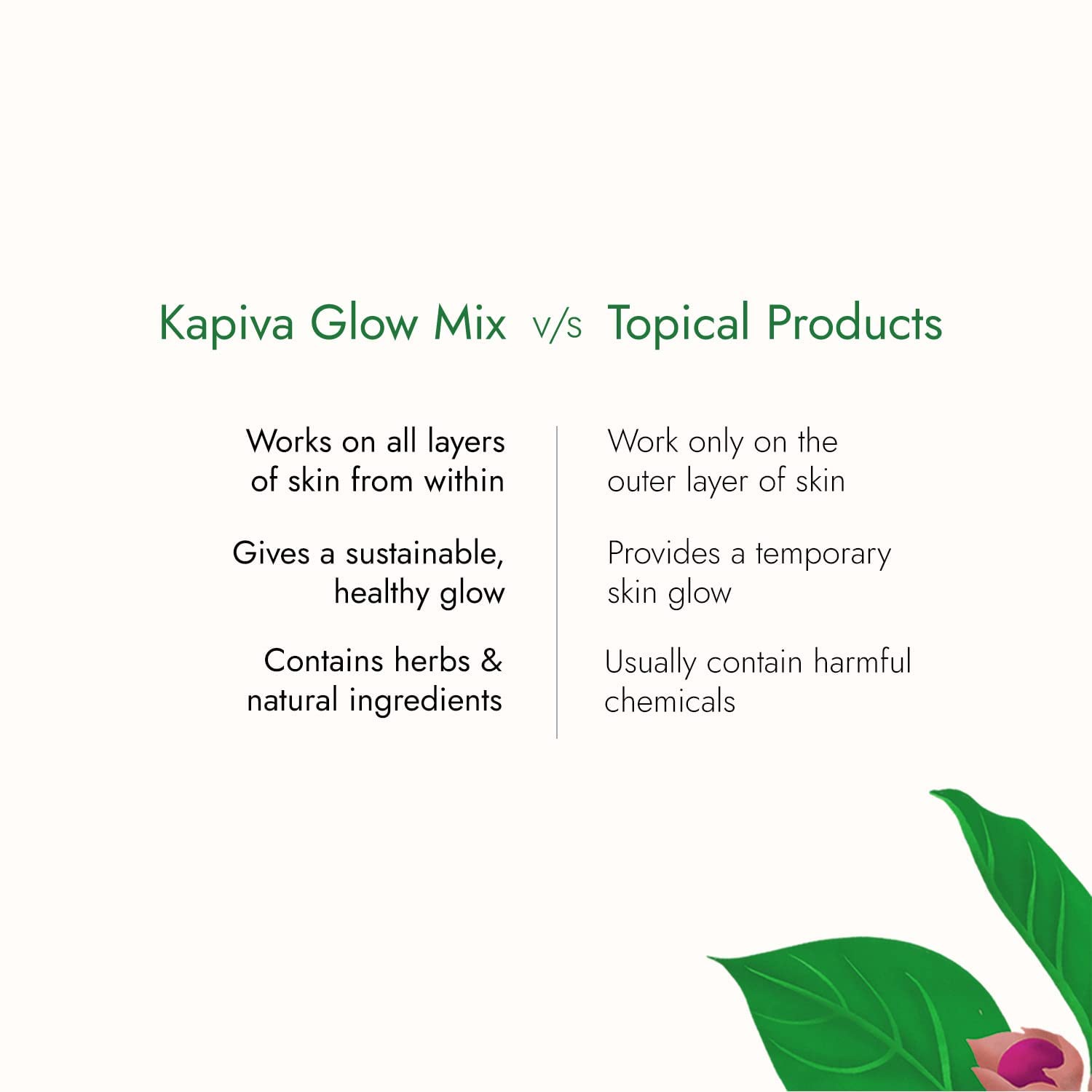 Lifestyle image illustrating glowing skin