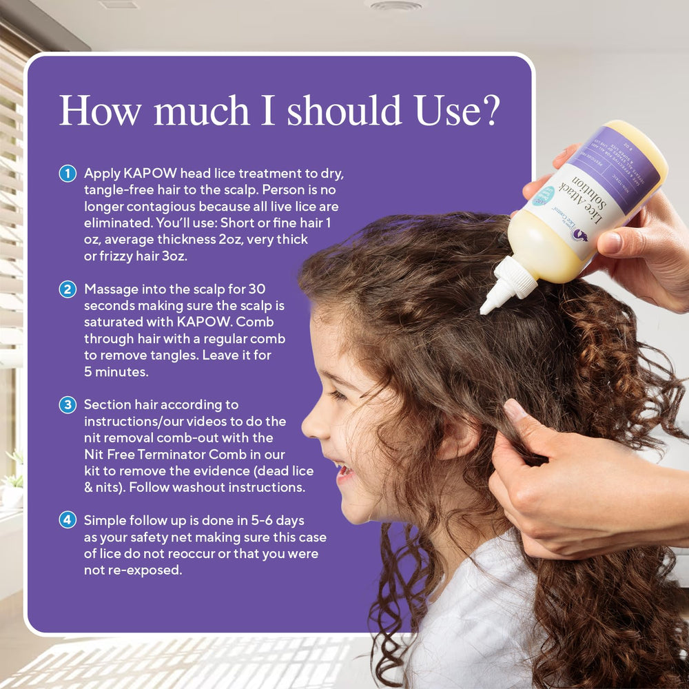 Kapow after-use hair feels refreshed and clean