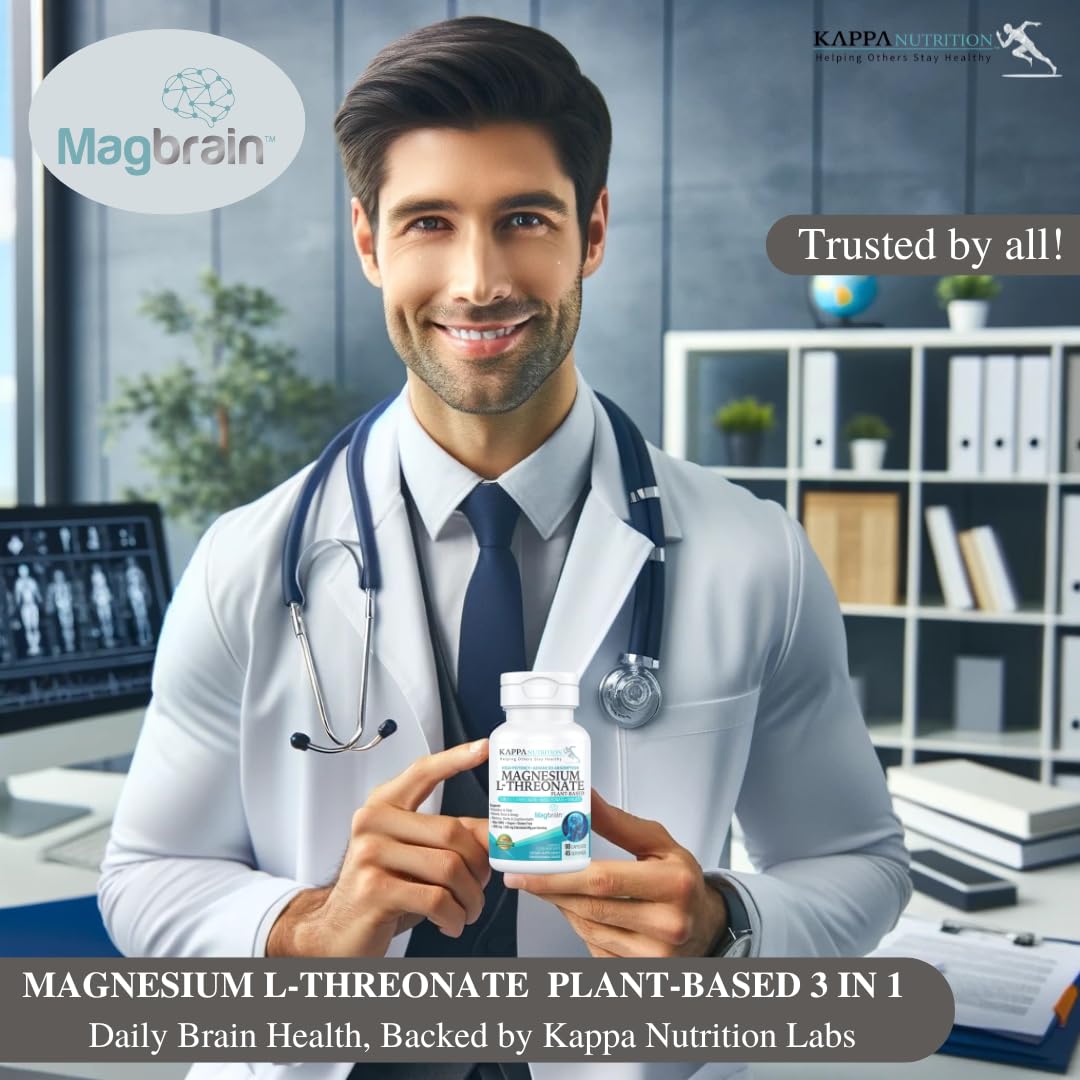 Ingredients panel for Magbrain Magnesium L-Threonate