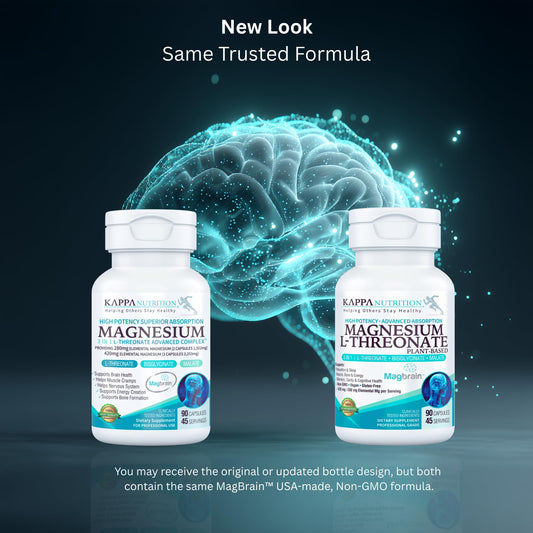 Product label for Magbrain Magnesium L-Threonate
