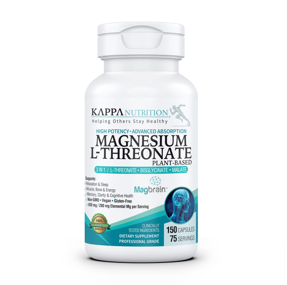 Kappa Nutrition Magbrain Magnesium L-Threonate Plant-Based hero image