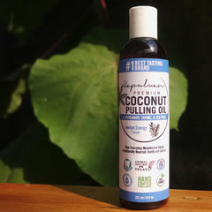 Natural Ayurvedic coconut oil pulling ingredients