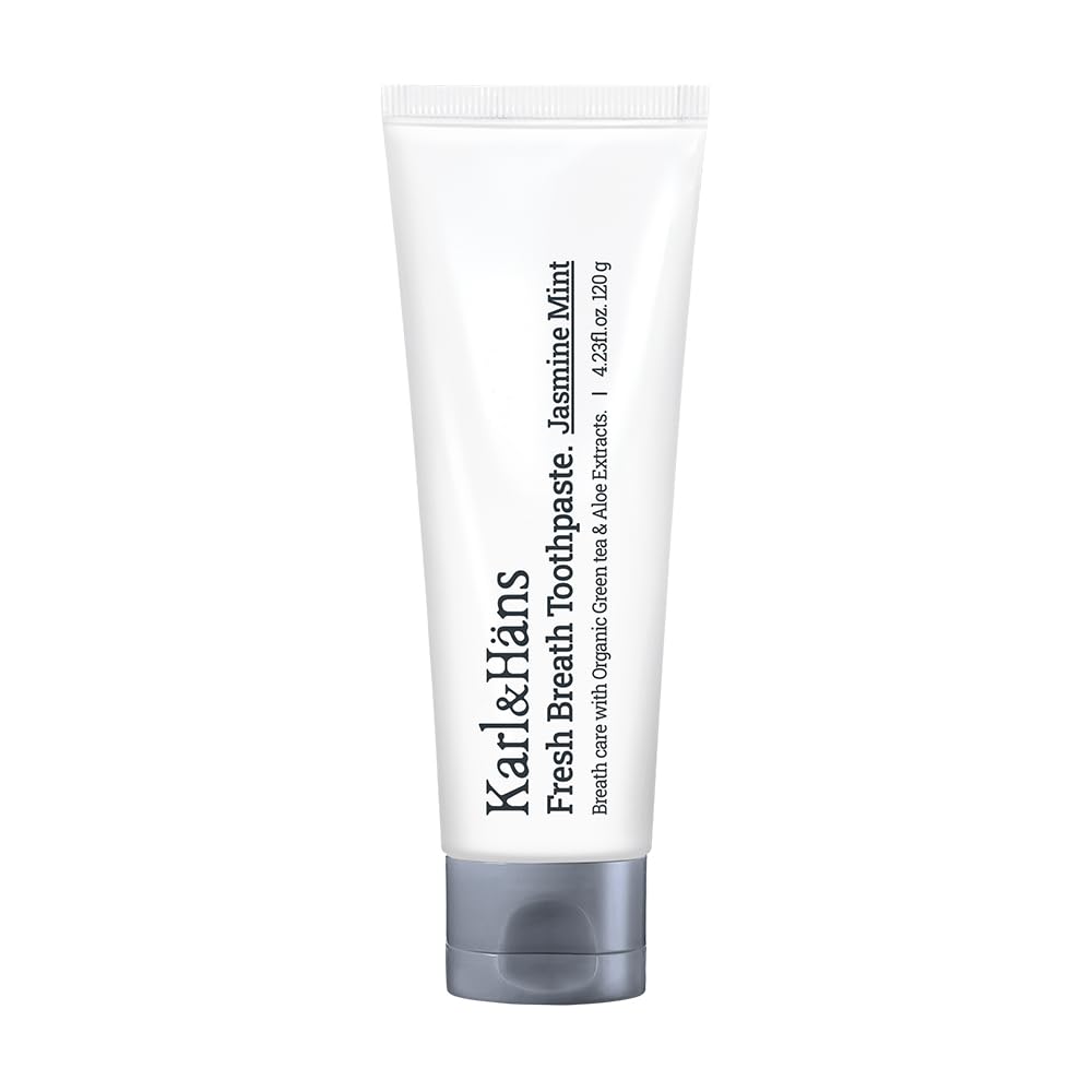 Close-up of Jasmine Mint toothpaste highlighting delicate flavor